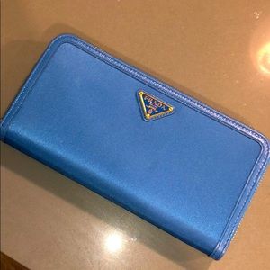 PRADA accordion wallet